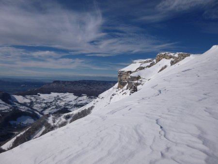 Sur la crête, vue sur le Mont Nivolet