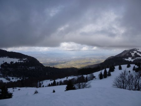 Panorama, vers la vallée