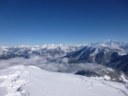 Du massif des Bornes au massif du Mont Blanc