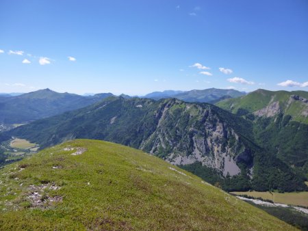 Montagne de Clairet et Pic de l’Aigle.