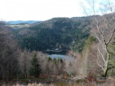 Grand lac de Neuweiher et son refuge