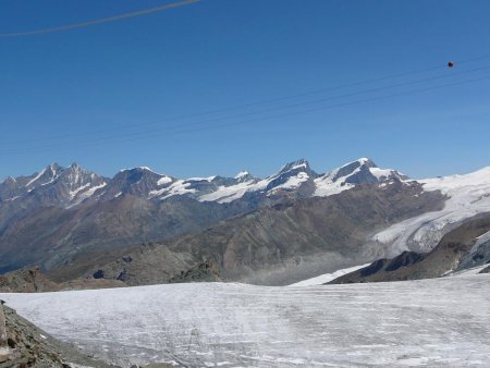 La vallée de Zermatt et le massif des Mischabel