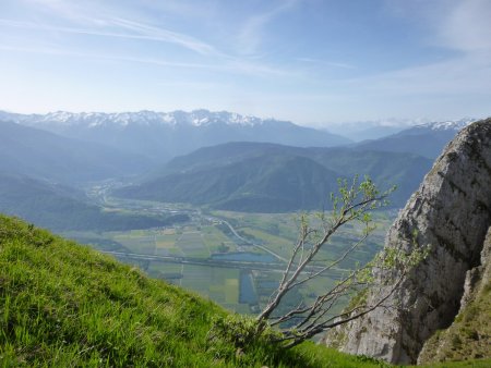 Première vue de la vallée de l’Isère.