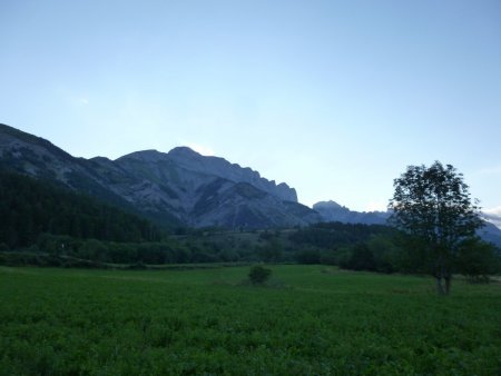 La Montagne de Faraut vue du coté Champsaur.