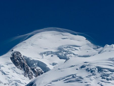 Le Mont Blanc se voile