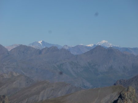 Grande Casse et Mont Blanc.