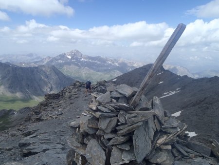 Au sommet du Grand Glaiza (3293m)