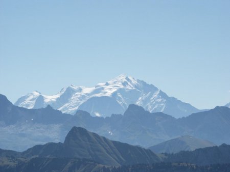 Sa majesté Mt Blanc