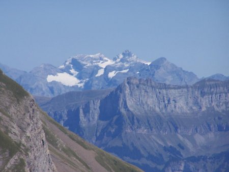 Grand Mont Ruan et la Tour Sallière de l’arête.