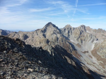 Le Rocher d’Arguille, le Bec d’Arguille et le Pic de la Grande Valloire