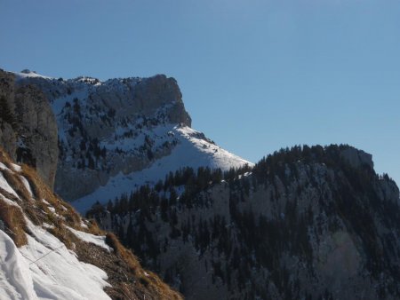 Vue sur le Col de Mauvernay