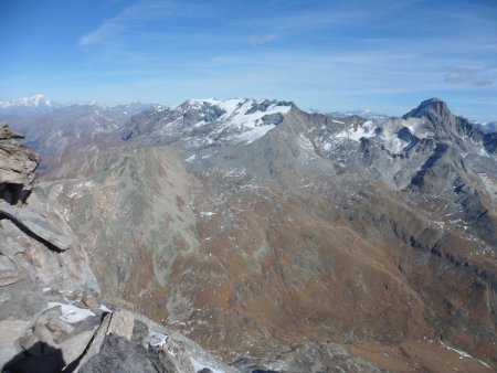Du Mont Blanc à la dent Parrachée