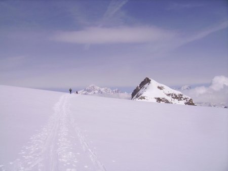 Mont Blanc et pointe des Vedettes