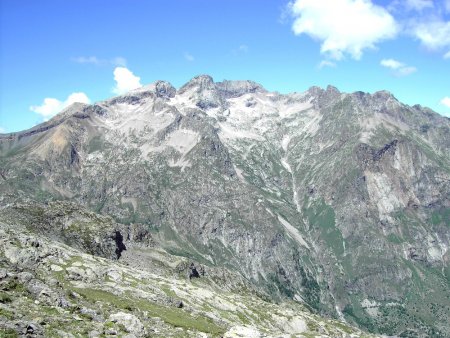 Le Rochail vu du Col du Vallon