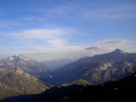 Mont Pourri et Grande Sassière.
