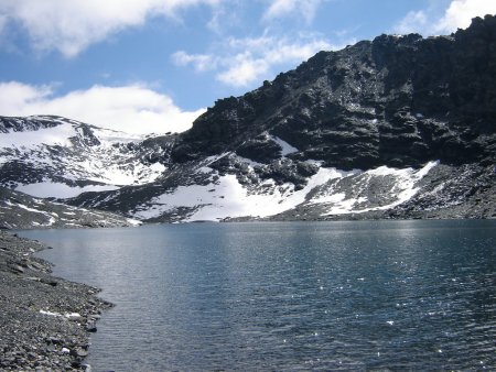 Lac du Fond en août 2010.