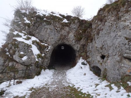 Tunnel des anciennes batteries