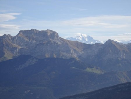 Belvédère du Planay : Tournette et Mont Blanc