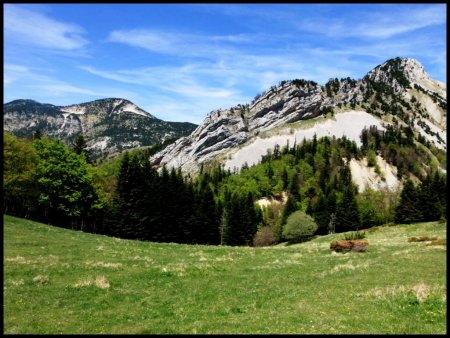 La Montagne de Belle Motte et la Roberche du Col Lachau...
