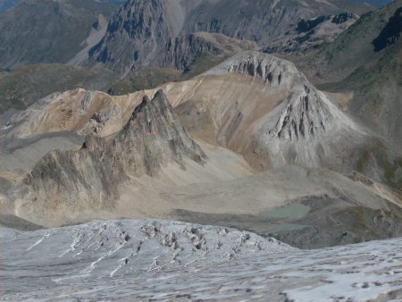 Le col du Soufre du glacier.