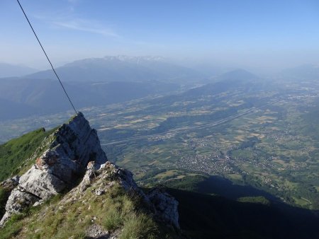 Dent d’Arclusaz : vallée de l’Isère