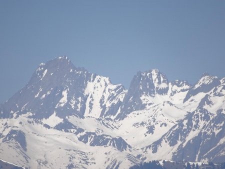 Vue du Mont Vial : Massif de l’Argentéra