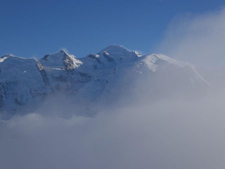 Le Mont Blanc se montre enfin.