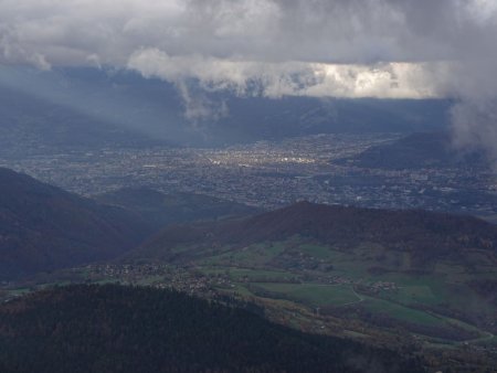 Un rayon de soleil sur Grenoble.
