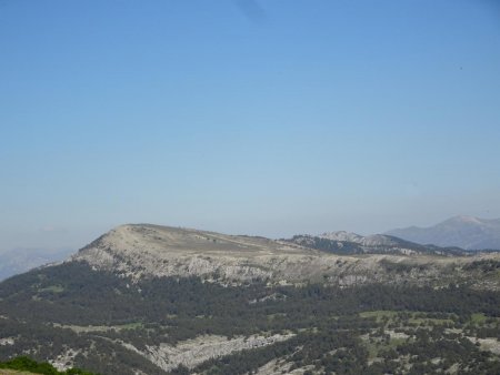Vue de la Montagne de Thiey : Montagne de l’Audibergue