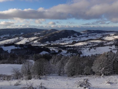 L’hiver est revenu sur la vallée des Habères.