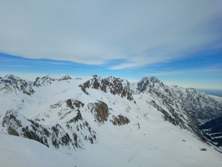 Vers les sommets italiens (Mont Matto, Bresses,...)