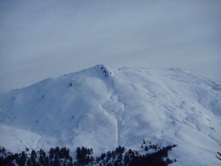 Au sommet : La Gardiole de l’Alp