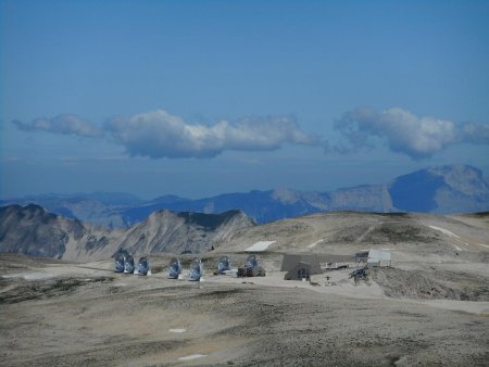 Observatoire du plateau de Bure.