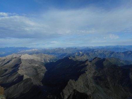 Sommet du Mont Viso : panorama.