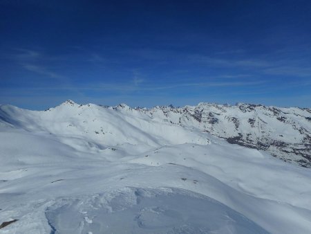 Au sommet du Roc Blanc : secteur Grand Pinier.