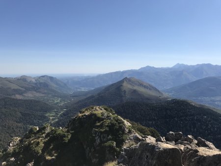 Vers Argelès-Gazost, Hautacam, Pic de Montaigu et Pic du Midi de Bigorre