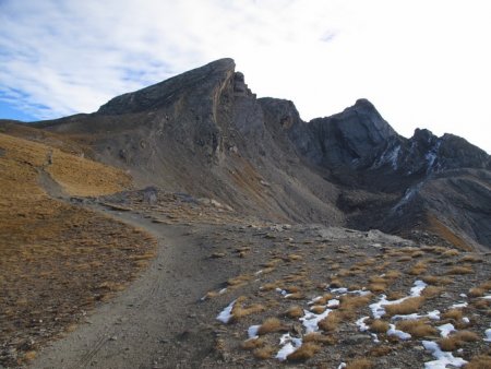 Le Pain de Sucre (3208 m) et le Pic d’Asti (3220 m)