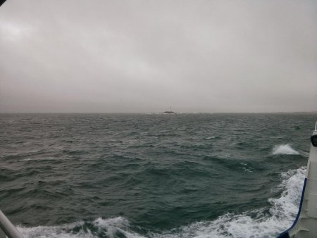 Hors itinéraire : le phare de la Teignouse depuis le bateau
