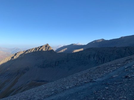 Rocher de la Davie et Mont Blanc
