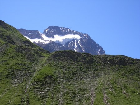 La Roche et le glacier de la Muzelle