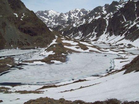 les lacs robert encore gelés