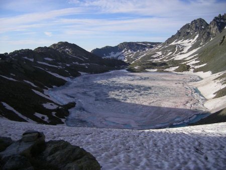 Lago di viso gelé 2600m