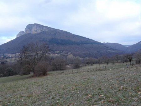 Le Mont Peney vu du Molard