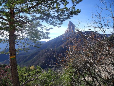 Mont Aiguille, du sentier de Trézanne