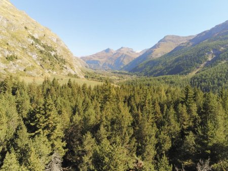 Plateau de la Madeleine, vue de drone.