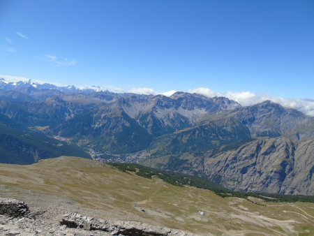 Monte Jafferau et Bardonechia dans la vallée