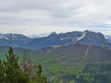 Le Mont Blanc, le Pécloz, l’Arclusaz
