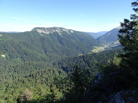 Belvédère de la Montagne de Movins : Vallée du Lindar