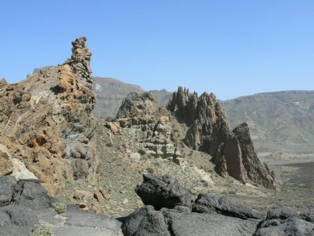 Roques de García vue de l’extrémité nord