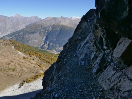 La Via degli Alpini rénovée : elle reste tout de même spectaculaire...